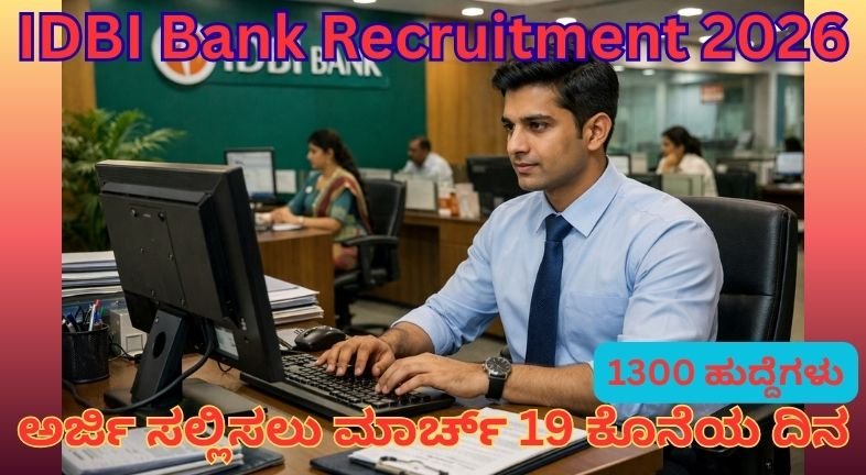 IDBI Bank Recruitment 2026
